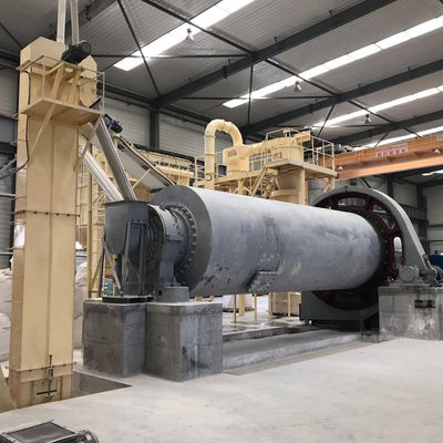 Ball Mill for 325 Mesh Silica Quartz Powder Production Line White Quartz Powder Making Machine