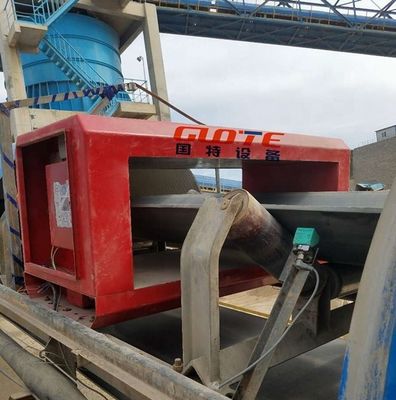 PLC Controlled Industrial Conveyor Belt Metal Detector for Coal Mining Wood and Cement