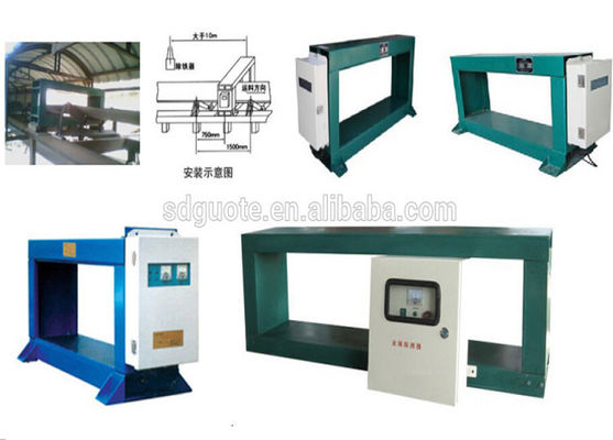 Automatic Magnetic Separator Conveyor Belt Metal Detector For Mining Industry