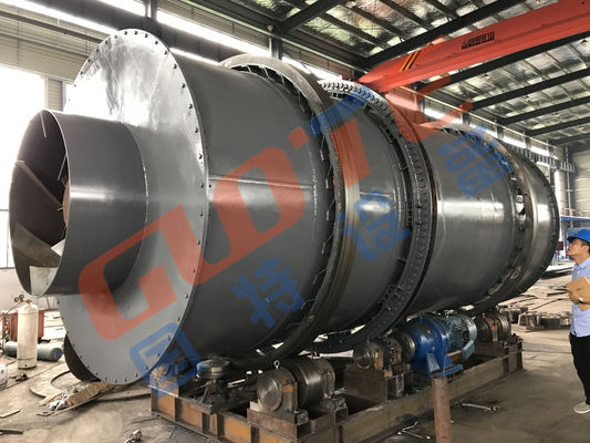 Mineral High Temperature Silica Sand Drum Rotary Dryer  For Mining Processing