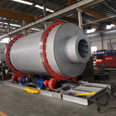 Gas Heating Sand Dryer for Drying Sand Below 20-40mm in Three Cylinders Efficiently