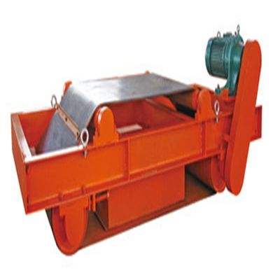 High Rigidity Electric Magnetic Iron Remover Dry Auto Cleaning Overband Magnetic Separator