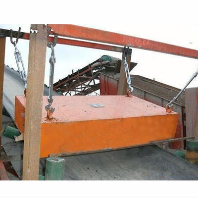 Capacity of 0.1-35kg/t/h High Rigidity Permanent Magnetic Iron Separator for Conveyor Belt