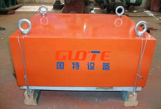 600*450*280mm Dimension L*W*H Permanent Magnet Hanging Magnetic Separator for Conveyor Belt