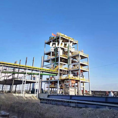 0-100tph Capacity Clay Sand Cleaning Equipment for Soil Quartz Silica Sand Washing Plant