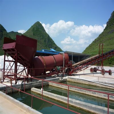 GXK Roller Type Sand Washer Quartz Mining Drum Rotary Scrubber for Motor-driven Operation