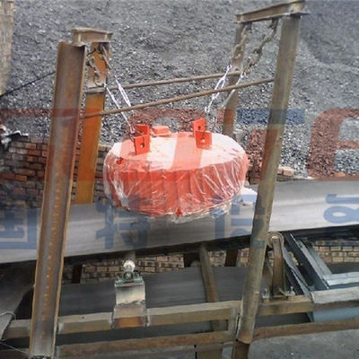 Building Material Shops Conveyor Belt RCDB N52 Magnet Type Electromagnetic Iron Separator