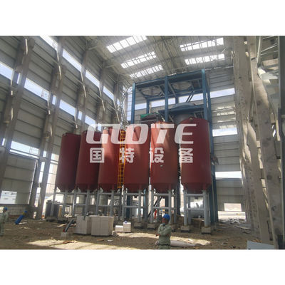 Pump-Driven Acid Wash Plant for 1-10cm Quartz Stone/4-120mesh Quartz Sand Washing