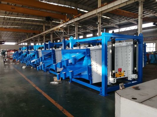 180-260r/min Frequency 5 Deck Vibrating Screen Sieve Separator with 1-50tph Capacity
