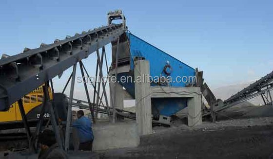 Provided Video Inspection Heavy Duty Belt Conveyor for Clay Aggregate Transportation