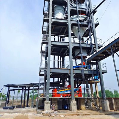 Raw Material Processing Line Transforming Stones Rocks and Ores into Glass Grade Sand