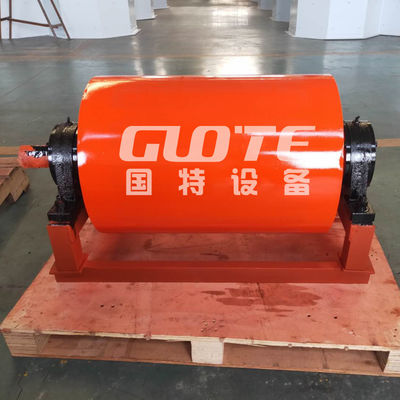 1200-5000 Gauss Dry Rotary Permanent Magnetic Separator Drum Pulley for Belt Conveyor