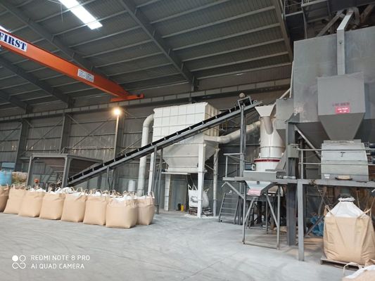 PLC Controlled Silica Powder Grinding Plant for Core Components and Materials