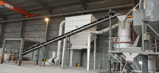 PLC Controlled Silica Powder Grinding Plant for Core Components and Materials