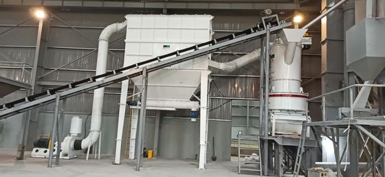 PLC Controlled Silica Powder Grinding Plant for Core Components and Materials