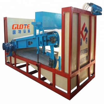 Iron Water Wet Belt Incline Flat High Gauss Magnetic Separator for Sand Purifier