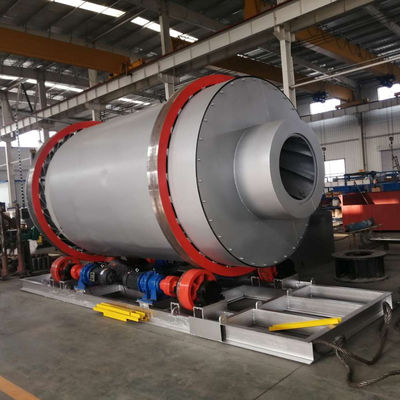 Gas Heating Sand Three Rotary Drum Dryer for 20-40mm Granular and Powdery Materials