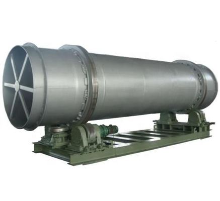 Low Fuel Consumption CE Approved Rotary Drum Dryer for Drying Sand Below 20-40mm SUS304L