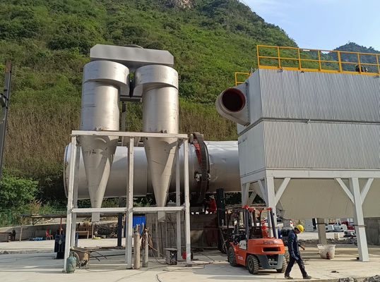 Low Fuel Consumption CE Approved Rotary Drum Dryer for Drying Sand Below 20-40mm SUS304L