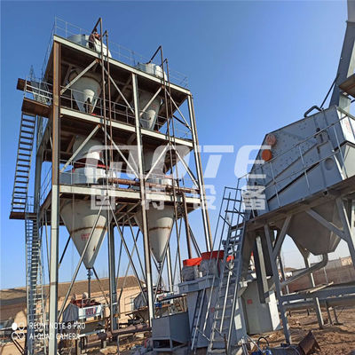 High Performance  Cone Crusher For Wet Silica Sand Glass Sand Production Line