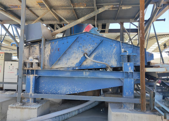 Energy Mining Industry Circular Vibrating Grizzly Screens with Silica Sand Dewatering