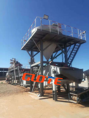 High Efficiency  Glass Grade Silica Sand Processing Line Sand Washing Plant