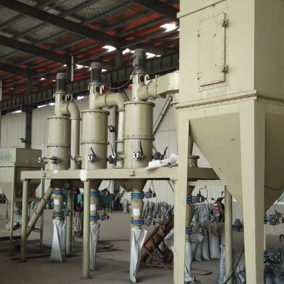 Microns Powder Separator Machine with Air Classification Width 500-2000mm