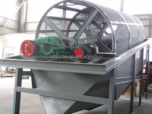 Energy Mining High Screening Efficiency Mineral Trommel Screen For Silica Sand Ores Ceramic Soil