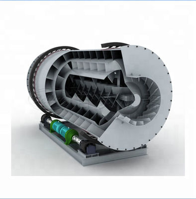 Drying Results with 10-15% Input Moisture Sands Powder Particle Rotary Drum Dryer