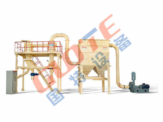Sprial Separator 325 Mesh Dry Powder 2-150 Micron Air Classifier for Vertical Classifying