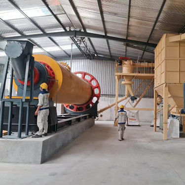 Quartz Powder and Limestone Powder Making Ceramic Ball Mill with Capacity t/h 1-50T/H