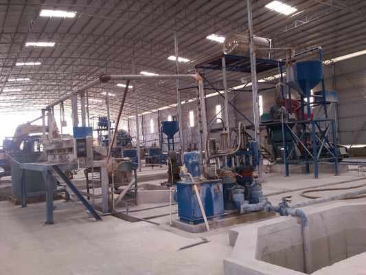 Versatile Wet/Dry Silica Sand Production Line for Quartz Processing Requirements