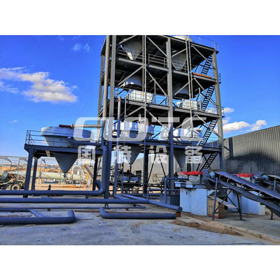 2023 Wet Feldspar Quartz Silica Concentrator Plant for Glass Sand Processing Equipment