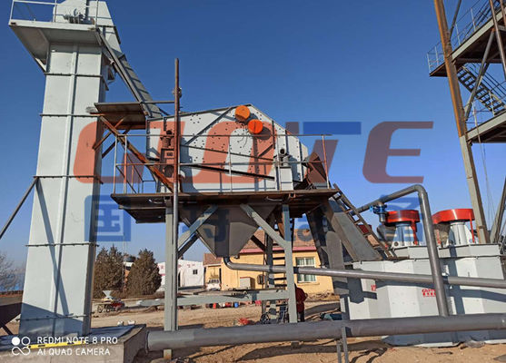 2023 Wet Feldspar Quartz Silica Concentrator Plant for Glass Sand Processing Equipment