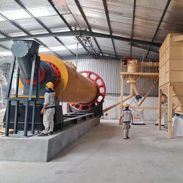 710-1500 r/min Blower Rotating Speed Stone Grinding Crushing Ball Mill with High Purity
