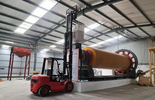 710-1500 r/min Blower Rotating Speed Stone Grinding Crushing Ball Mill with High Purity
