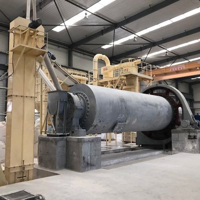 710-1500 r/min Blower Rotating Speed Stone Grinding Crushing Ball Mill with High Purity