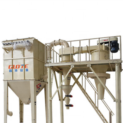 710-1500 r/min Blower Speed Powder Concentrator Air Classifier Machine With Cyclone