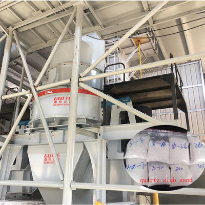 High Capacity 35mm Max Feeding Size Quartz Sand Making Machine for 4-120 Mesh Silica Sand