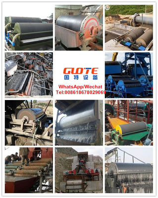 2022 Permanent Rotating Drum Magnetic Separator for Separation of Magnetic Materials