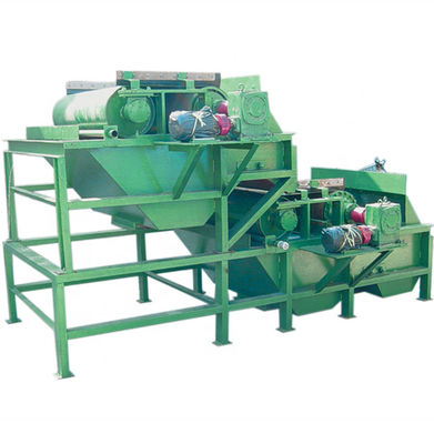99.9% Magnetic Drum Separator for Removing Non-Magnetic Iron Oxide from Silica Sand
