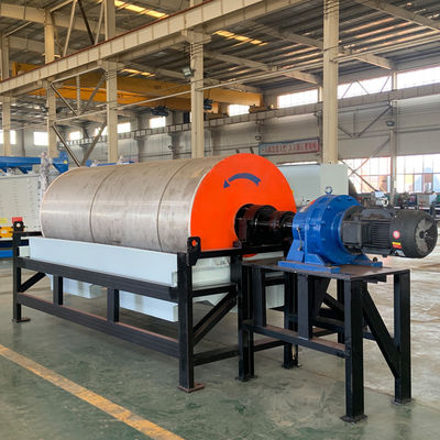 Accuracy Permanent Magnet Wet Magnetic Drum Separator 1-220t/H Capacity
