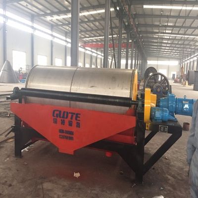 Accuracy Permanent Magnet Wet Magnetic Drum Separator 1-220t/H Capacity