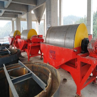 Provided Video Outgoing-Inspection Manganese Ore Wet Drum Magnetic Separator Machine