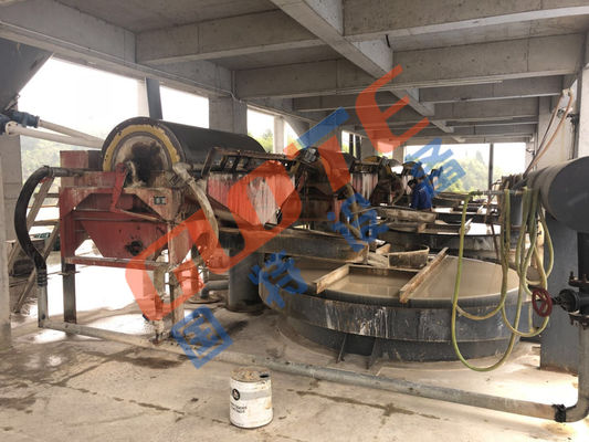 Advanced Mining Machinery Iron Ore Drum Magnetic Separator with Motor Core Components