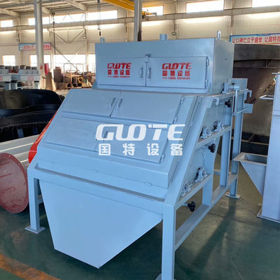 1000mm Roller Length Motor-driven Belt-type Double Roller Permanent Magnetic Separator