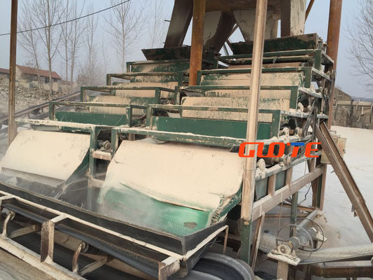 1000mm Roller Length Motor-driven Belt-type Double Roller Permanent Magnetic Separator